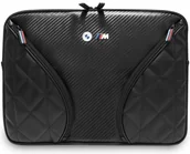 Torby na laptopy - Torba BMW Torba Carbon Pockets&Metal Logo Sleeve 14" czarny - miniaturka - grafika 1