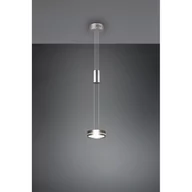 Lampy sufitowe - Trio Franklin LED lampa wisząca 1-punktowa nikiel mat 326510107 - miniaturka - grafika 1