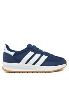 adidas Sneakersy Run 70s 2.0 Shoes Kids JI2267 Granatowy - Buty dla dziewczynek - miniaturka - grafika 1