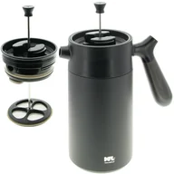 Zaparzacze i kawiarki - Zaparacz Tłokowy Do Kawy Herbaty Termos 1L Dzbanek - miniaturka - grafika 1