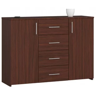 Akord FABRYKA MEBLI KOMODA K45 WENGE OP0LWARVEN004 - Komody - miniaturka - grafika 1