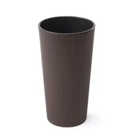 Donice - Doniczka LILIA 19 jumper mokka Lamela - miniaturka - grafika 1