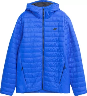 Kurtka męska puchowa 4F M240 niebieska 4FAW23TDJAM240 36S-XL - Kurtki męskie - miniaturka - grafika 1