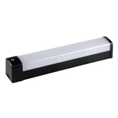 Lampy ścienne - Kinkiet Led łazienkowy czarny listwa 60 cm z włącznikiem obok lustra Kanlux - miniaturka - grafika 1