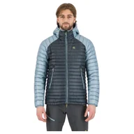 Kurtki męskie - Męska kurtka puchowa Karpos Alagna Down Jacket Rozmiar: M / Kolor: szary/niebieski - miniaturka - grafika 1