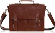Teczki i aktówki - Solome KARMELOWA SKÓRZANA TORBA LISTONOSZKA NA RAMIĘ SOLOME LAGO 03 - miniaturka - grafika 1