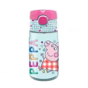 Bidon z rurką Świnka Peppa ASTRA 400 ml - Bidony dla dzieci - miniaturka - grafika 1