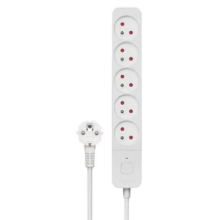 Listwa SAVIO SAVLZ-09 (3 m) Biały - Listwy zasilające - miniaturka - grafika 1