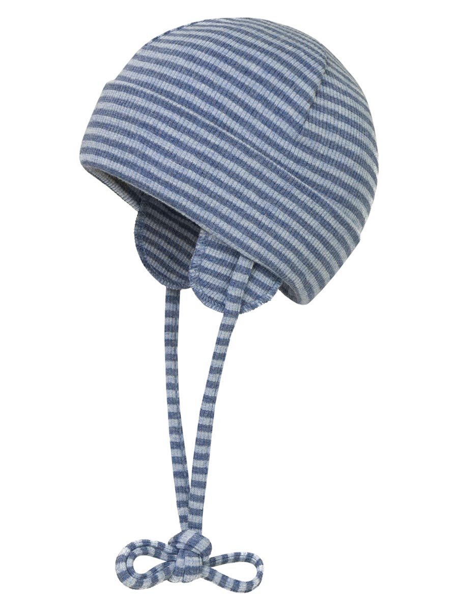 Wiązana czapka z dżerseju granatowa Döll r.47