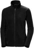 Bluzy damskie - Women's sweater HELLY HANSEN Manchester 2.0 Fleece JKT, black M - miniaturka - grafika 1