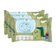 Chusteczki nawilżane - Gugu Love & Care Classic chusteczki nawilżane 3x80 sztuk - miniaturka - grafika 1