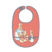 Śliniaki i fartuszki - Śliniak Z Kieszonką, Bawełniany, Seria Królik Piotruś Petit Jour Paris - miniaturka - grafika 1