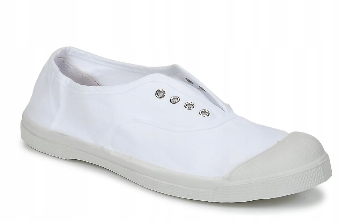 Bensimon Trampki Ecru Wsuwane Płaskie Damskie 36 Jri