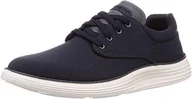 Trampki męskie - Skechers Męskie trampki Status 2.0 Burbank, Granatowe płótna, 39.5 EU - miniaturka - grafika 1