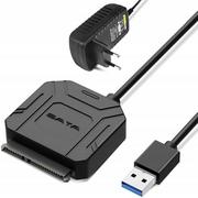 Obudowy i kieszenie na dyski twarde - Adapter Dysków SATA 2,5 3,5 USB 3.0 Przejściówka 2,5" 3,5" - miniaturka - grafika 1