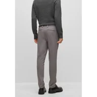 Spodnie męskie - BOSS Spodnie chino Kaito1 | Slim Fit | stretch - miniaturka - grafika 1