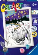 Zabawki kreatywne - CreArt dla dzieci: Zakochane jednorożce - Ravensburger - miniaturka - grafika 1