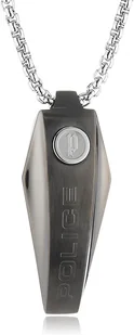 JEWELER'S POLICE PJ24925PSU-01. Naszyjnik, Kolor czarny. Mężczyzna. - Naszyjniki - miniaturka - grafika 1