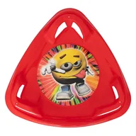 Sanki i ślizgacze - Ślizg talerz zjazdowy plastikowy na śnieg ślizgacz sanki dla dzieci - miniaturka - grafika 1