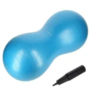 Piłki do ćwiczeń - Piłka gimnastyczna HMS YP05 Niebieski - miniaturka - grafika 1