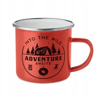 Kubki - KUBEK STALOWY Turystyczny Emaliowany CAMPING Wzory - miniaturka - grafika 1