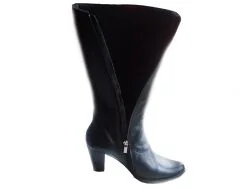 BnW Kozaki ze skóry cholewka 44 cm słupek 8 cm - Kozaki damskie BnW Kozaki ze skóry cholewka 44 cm słupek 8 cm - Kozaki damskie - miniaturka - grafika 1