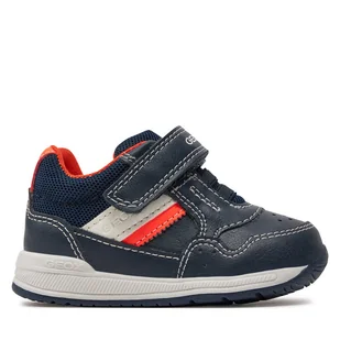 Sneakersy Geox B Rishon B. A B250RA 0BC14 C4324 Granatowy - Buty dla chłopców - miniaturka - grafika 1
