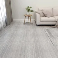 Panele podłogowe - Samoprzylepne panele podłogowe, 20 szt., pvc, 1,86 m², szare V-330123 - miniaturka - grafika 1