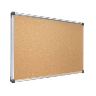 OUTLET Tablica korkowa (rama aluminiowa) 100x80 cm - Biuro i firma OUTLET - miniaturka - grafika 1