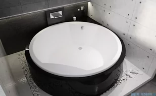Riho Colorado wanna okrągła 180cm z hydromasażem JOY B038011005 - Wanny z hydromasażem - miniaturka - grafika 4