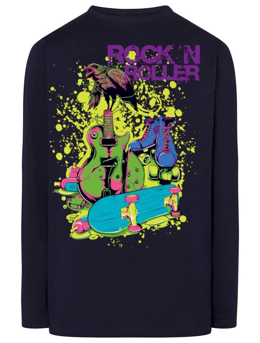 Longsleeve Rock'n Roll Rozm.S