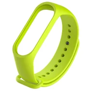 Akcesoria do smartwatchy - Braders Silikonowa opaska do Xiaomi Mi Band 4 / Mi Band 3 zielony 7426825375698 - miniaturka - grafika 1