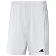 Spodnie sportowe męskie - Adidas, spodenki Squadra 21 Short GN5774, białe, rozmiar S - miniaturka - grafika 1