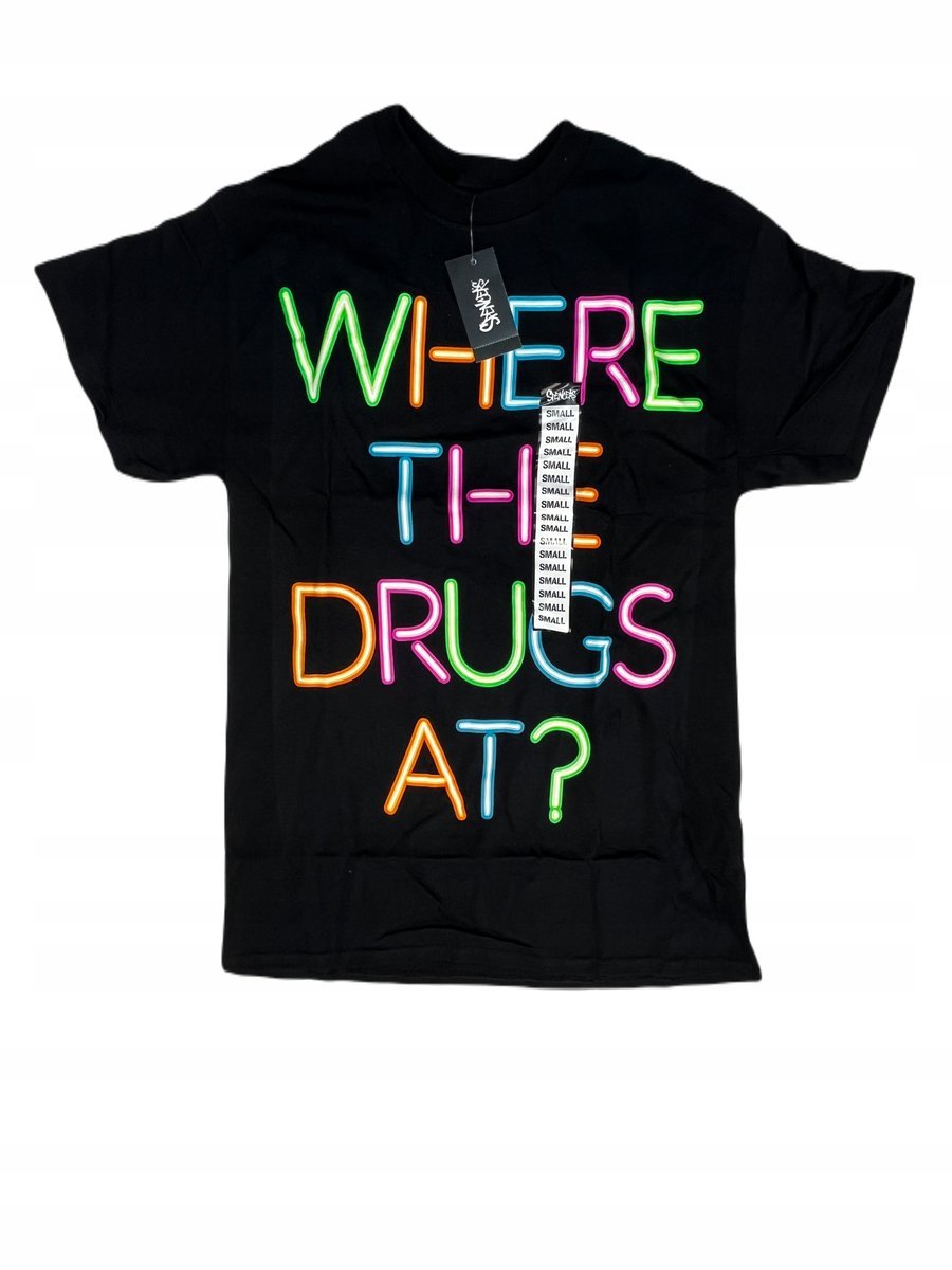 Koszulka T-shirt męski Spencer's czarny napisy S