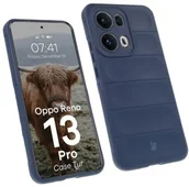 Etui i futerały do telefonów - Bizon Pancerne etui Case Tur do Oppo Reno13 Pro, granatowe - miniaturka - grafika 1