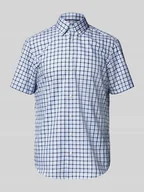 Koszule męskie - Koszula biznesowa o kroju regular fit z kołnierzykiem typu button down - miniaturka - grafika 1