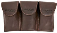 Akcesoria do instrumentów dętych - Gewa Mundstücktasche Crazy Horse Waldhorn braun für 3 Mundstücke 720042 - miniaturka - grafika 1