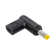 Adaptery i przejściówki - Akyga AK-ND-C03 zmieniacz płci / kabli USB-C 4.8 x 1.7 mm Czarny - miniaturka - grafika 1