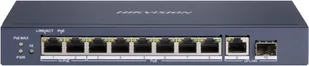 HIKVISION DS-3E0510HP-E switch 8xPoE 10kan. - Switche - miniaturka - grafika 1