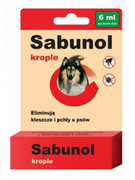 Dr Seidla Sabunol Krople owadobójcze dla psa 6ml 7202