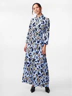 Sukienki - YAS Sukienka koszulowa Savanna 26022663 Niebieski Loose Fit - miniaturka - grafika 1