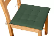 Meble modułowe i akcesoria - Dekoria Siedzisko Karol na krzesło Forest Green zielony) 40 × 40 × 3,5 cm Cotton Panama 200-702-06 - miniaturka - grafika 1