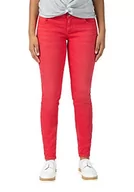 Spodnie damskie - Timezone Spodnie damskie Tight Aleenatz, Czerwony (Cayenne Red 5121), 26W - miniaturka - grafika 1