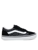 Buty dla dziewczynek - Vans Tenisówki Old Skool VN000CYVBLA1 Czarny - miniaturka - grafika 1