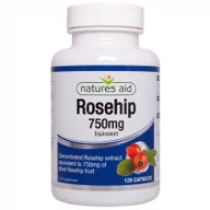 Suplementy naturalne - Natures AID Aid Rosehip 750 mg 120 kap dzika róża ND125740 - miniaturka - grafika 1