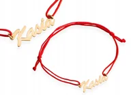 Bransoletki - BRANSOLETKA ZŁOTA ZAWIESZKA Z TWOIM IMIENIEM 333 - miniaturka - grafika 1