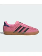 Trampki damskie - adidas Skórzane sneakersy "Gazelle" w kolorze różowym - miniaturka - grafika 1