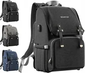 Torby i organizery dla mam - Plecak Dla Niemowląt Torba Przewijak 44X30Cm + Ruchoma Mata Do Przewijania - miniaturka - grafika 1