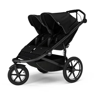 Wózek sportowy Thule Urban Glide 3 Double black magnetic buckle - Wózki dziecięce - miniaturka - grafika 1