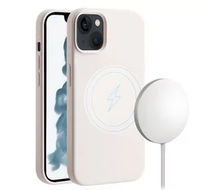 Vivanco Mag Hype do iPhone 14 (piaskowy) - Etui i futerały do telefonów - miniaturka - grafika 1